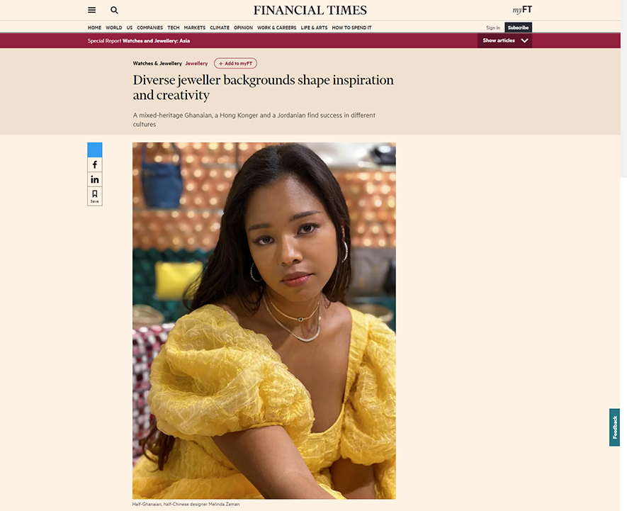 BOOCHIER X FINANCIAL TIMES - Diverse jeweller backgrounds shape inspiration and creativity