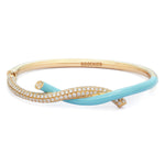 Fruit Hoops Bangle (Light Blue)