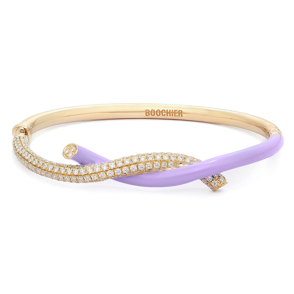 Fruit Hoops Bangle (Purple)