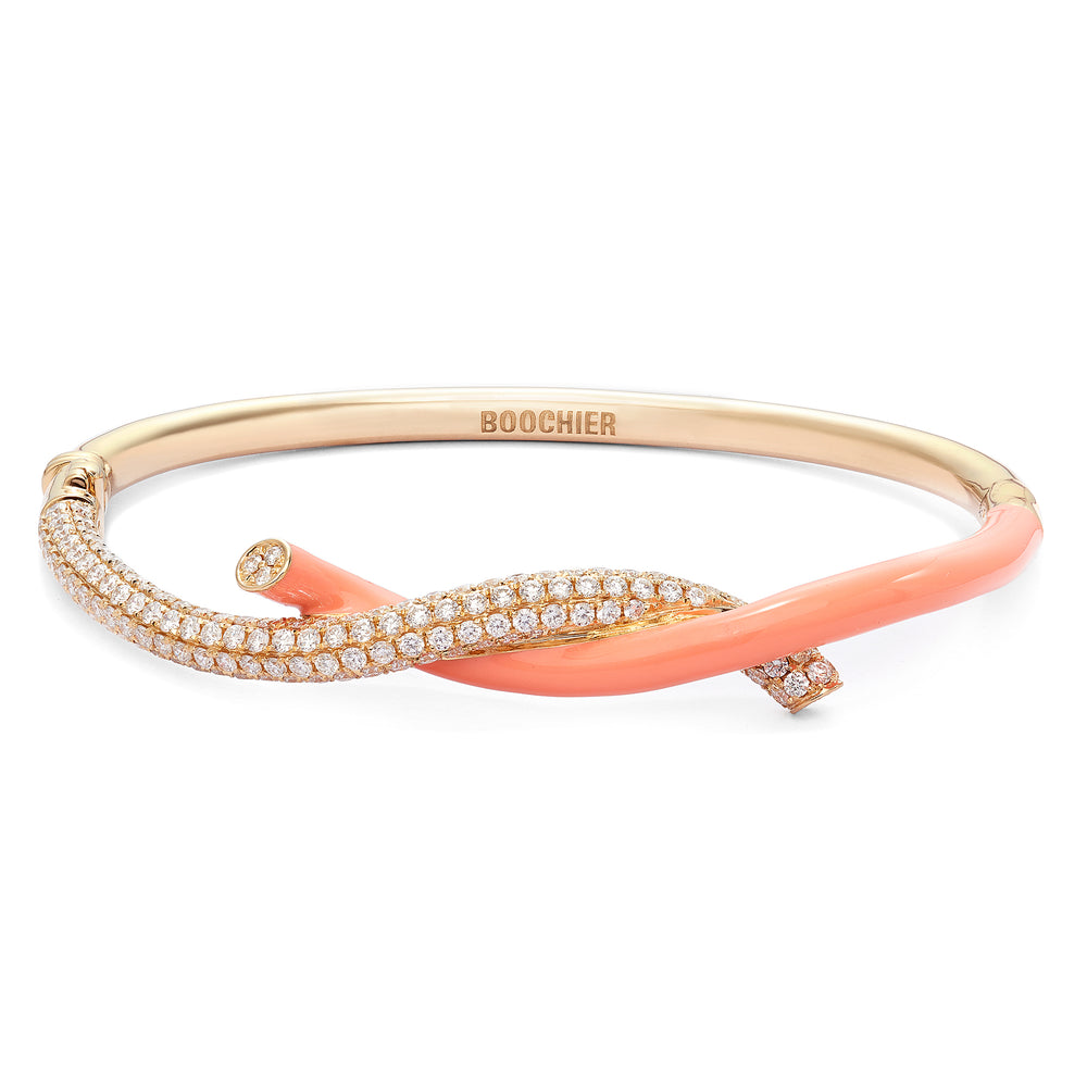 Fruit Hoops Bangle (Orange)