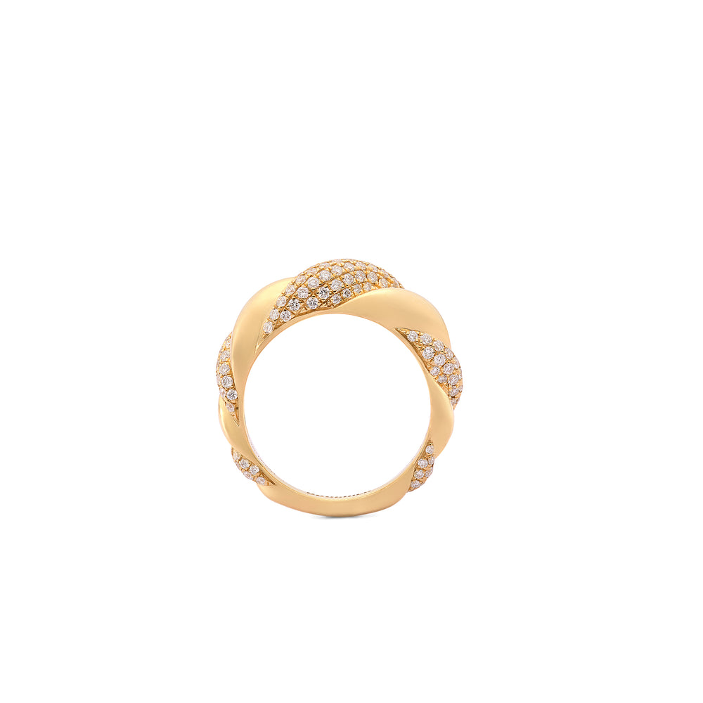 Marshmallow Ring (Yellow Gold)