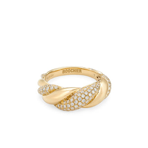 Marshmallow Ring (Yellow Gold)