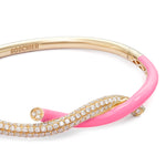 Fruit Hoops Bangle (Neon Pink)